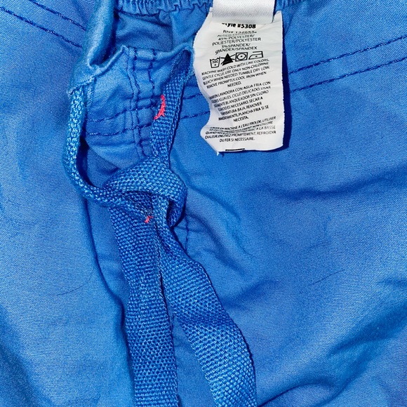 Wonderwink Ceil Blue plus size scrub pants - Picture 4 of 5